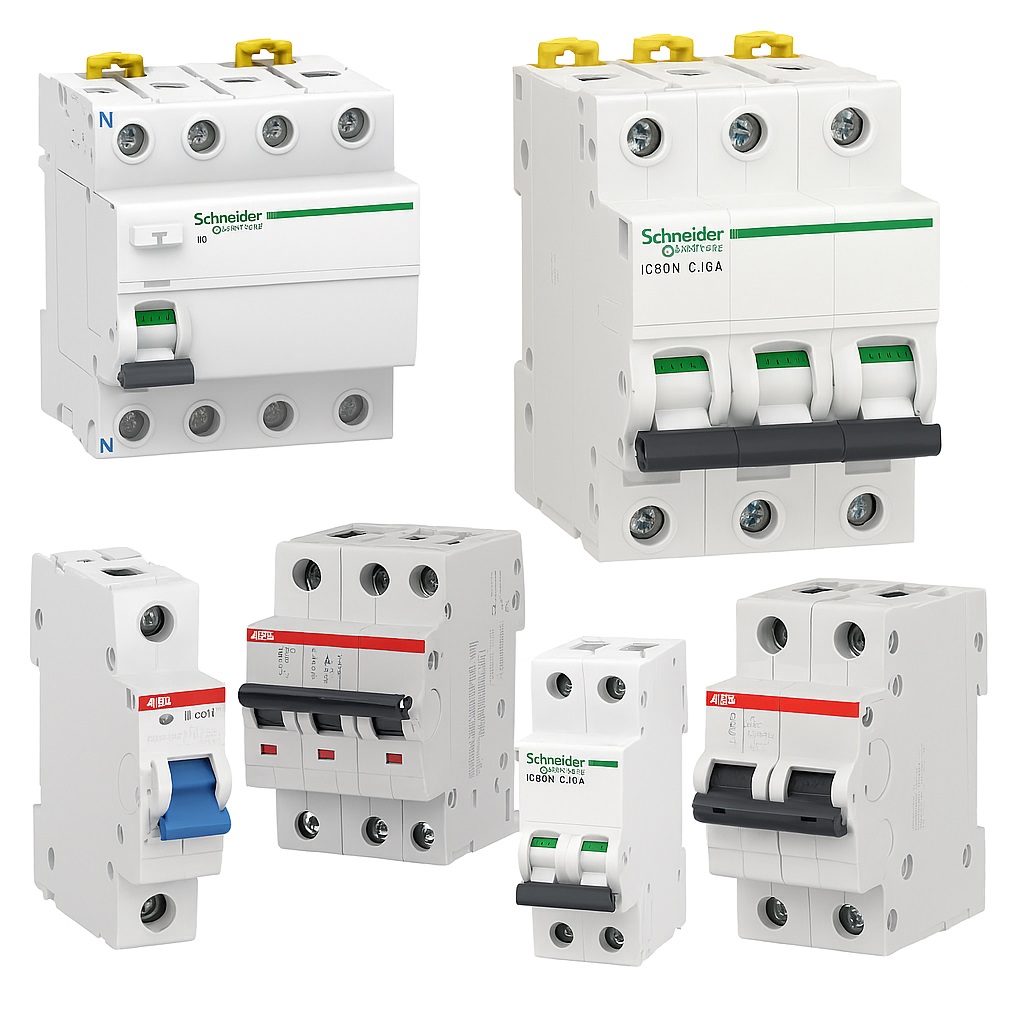 Miniature Circuit Breakers (MCB) and Residual Current Circuit Breakers (RCCB)